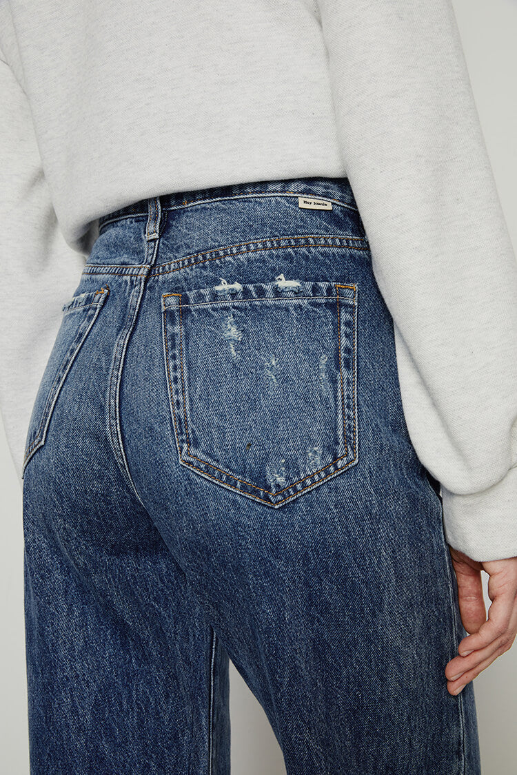 Melissa High Rise Boot Cut Jeans