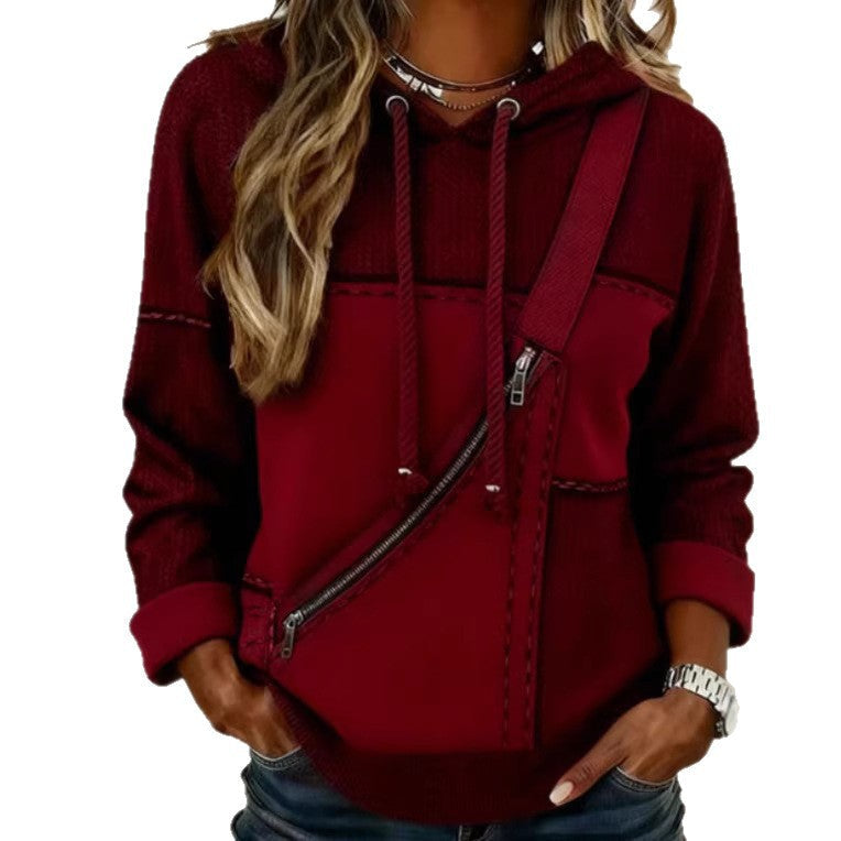 3D Printed Hooded Sweatshirt Long Sleeve Pullover