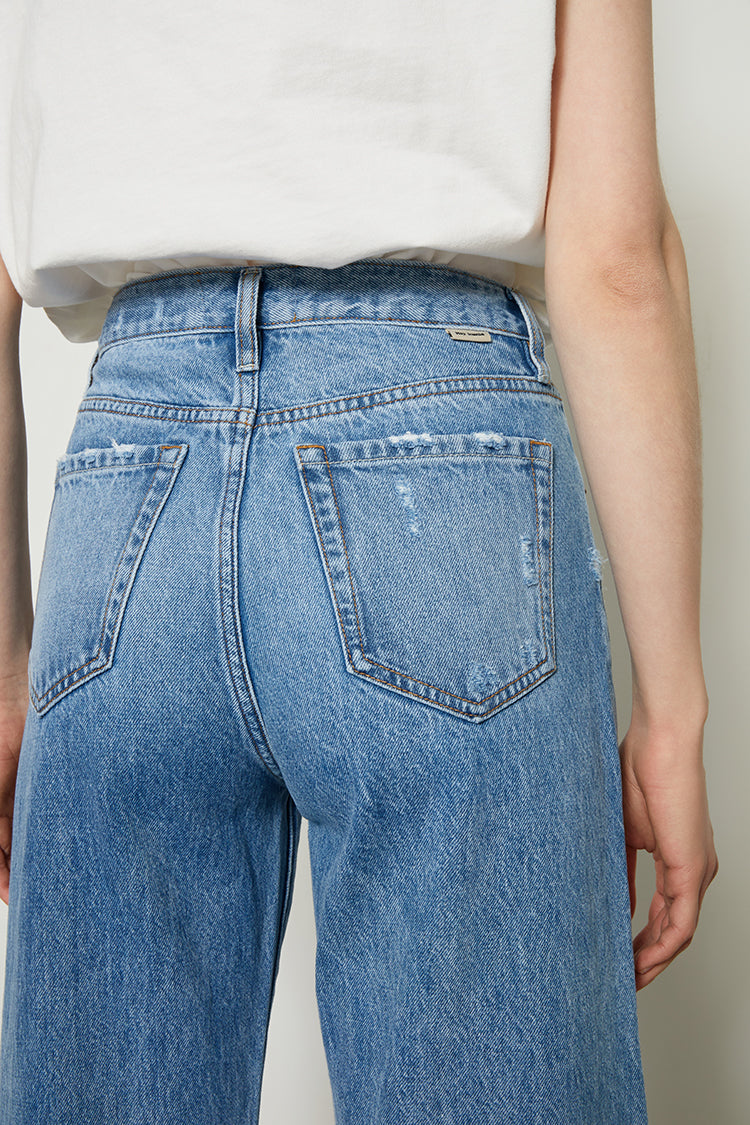 Melissa High Rise Boot Cut Jeans