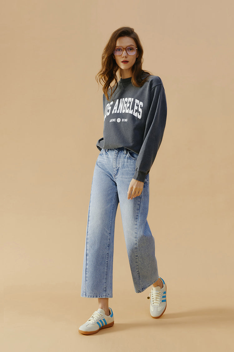 High-Line Curve Ankle Denim Jeans