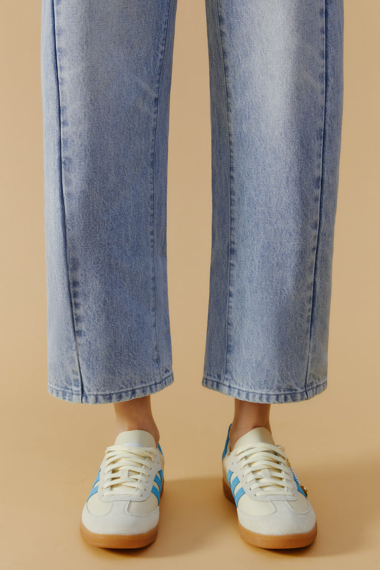 High-Line Curve Ankle Denim Jeans