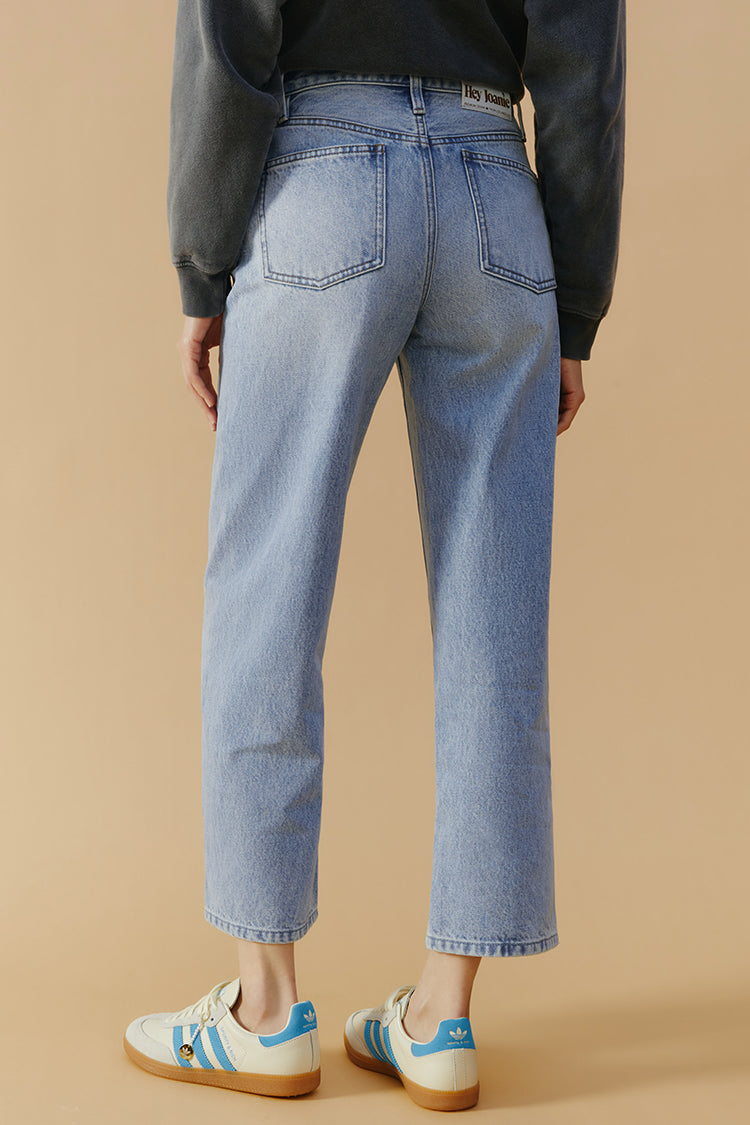 High-Line Curve Ankle Denim Jeans
