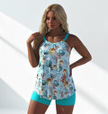 Plus Size One-Piece Swimsuit