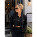 Vintage Distressed Denim Washed Jacket