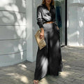 Wide Leg Elegant Pant Set